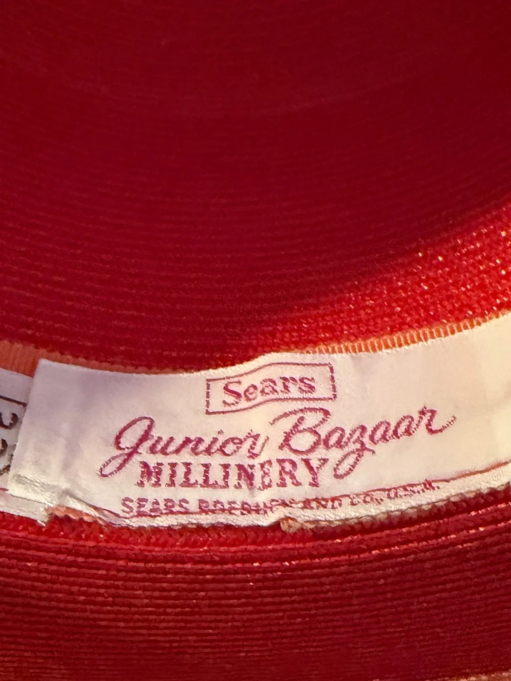 Sears vintage red